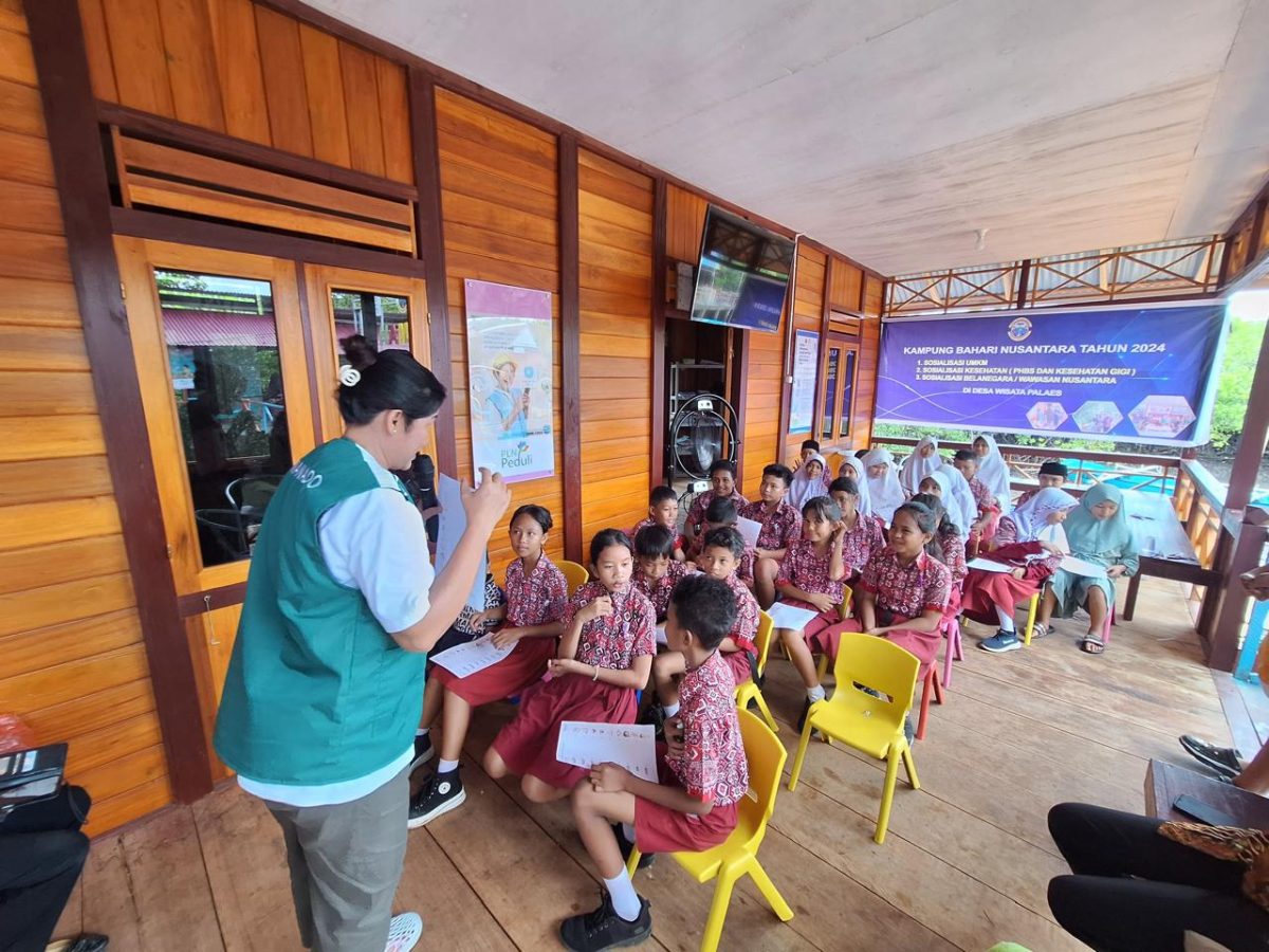 Peringati Hari Anak Sedunia, PLN UP3 Manado melakukan Pelatihan Dasar pengembangan Eduwisata