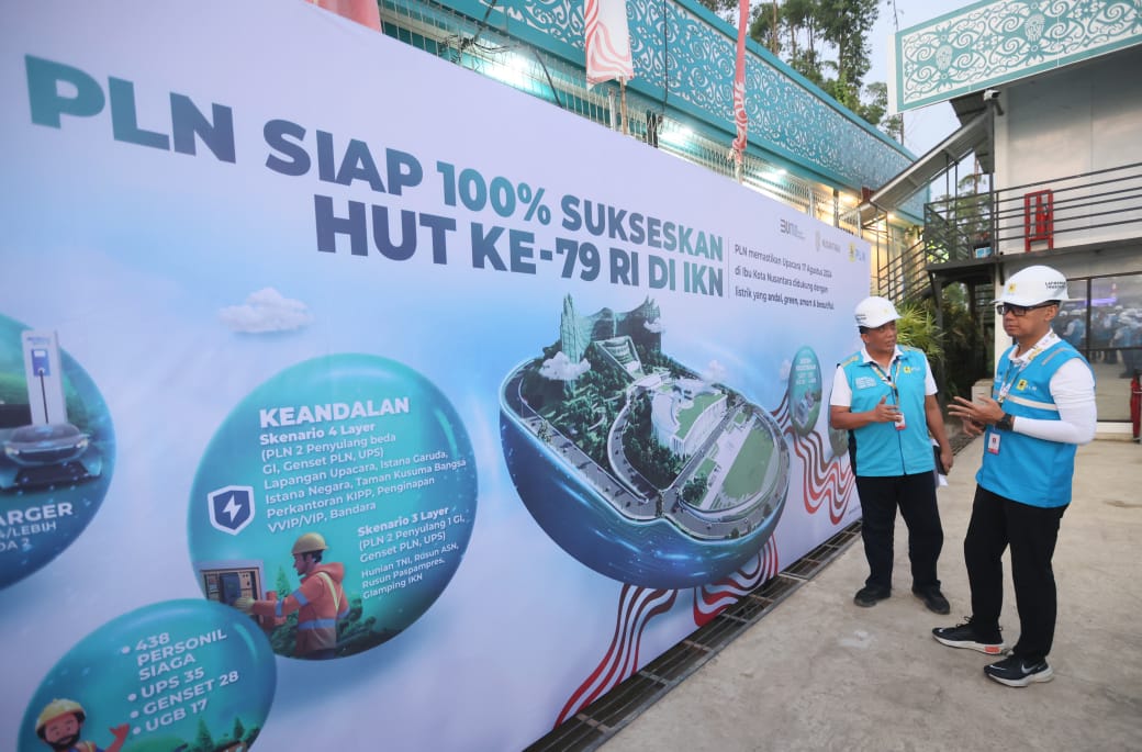 Dirut PLN Cek Langsung Keandalan Infrastruktur Kelistrikan di IKN