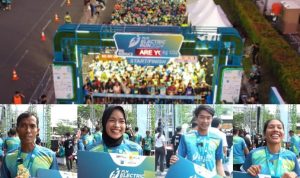 PLN Electric Run 2024 sukses digelar dengan meriah di Scientia Square Park, Gading Serpong, Tangerang pada Minggu (6/10).