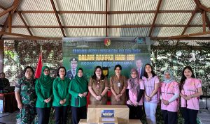 Jelang Nataru, Srikandi PLN Sinergi Bersama Kodam XIII/Mdk Gelar Program Peduli Kesehatan Ibu dan Anak
