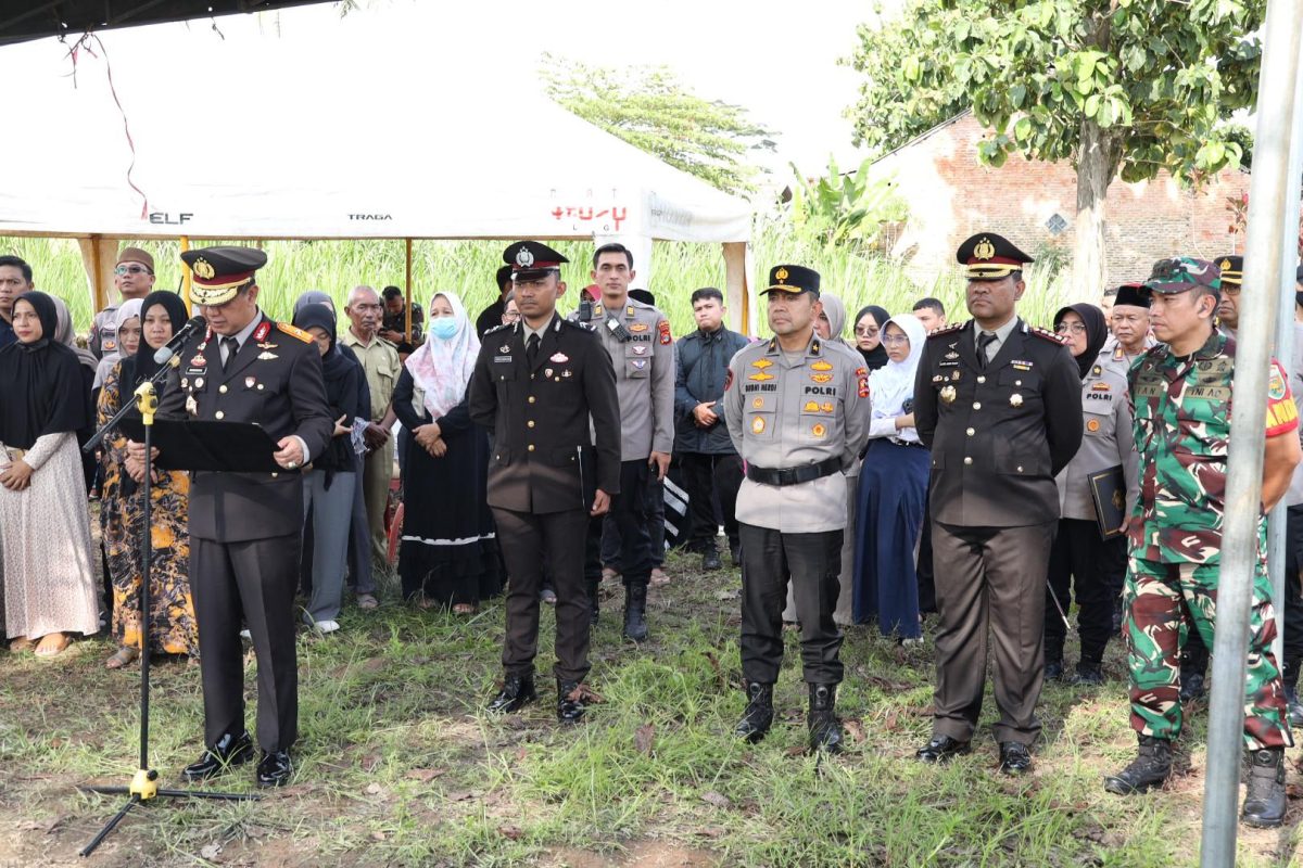Surat KPLB 3 Polisi gugur saat bubarkan Sabung Ayam di Lampung diantar Jenderal