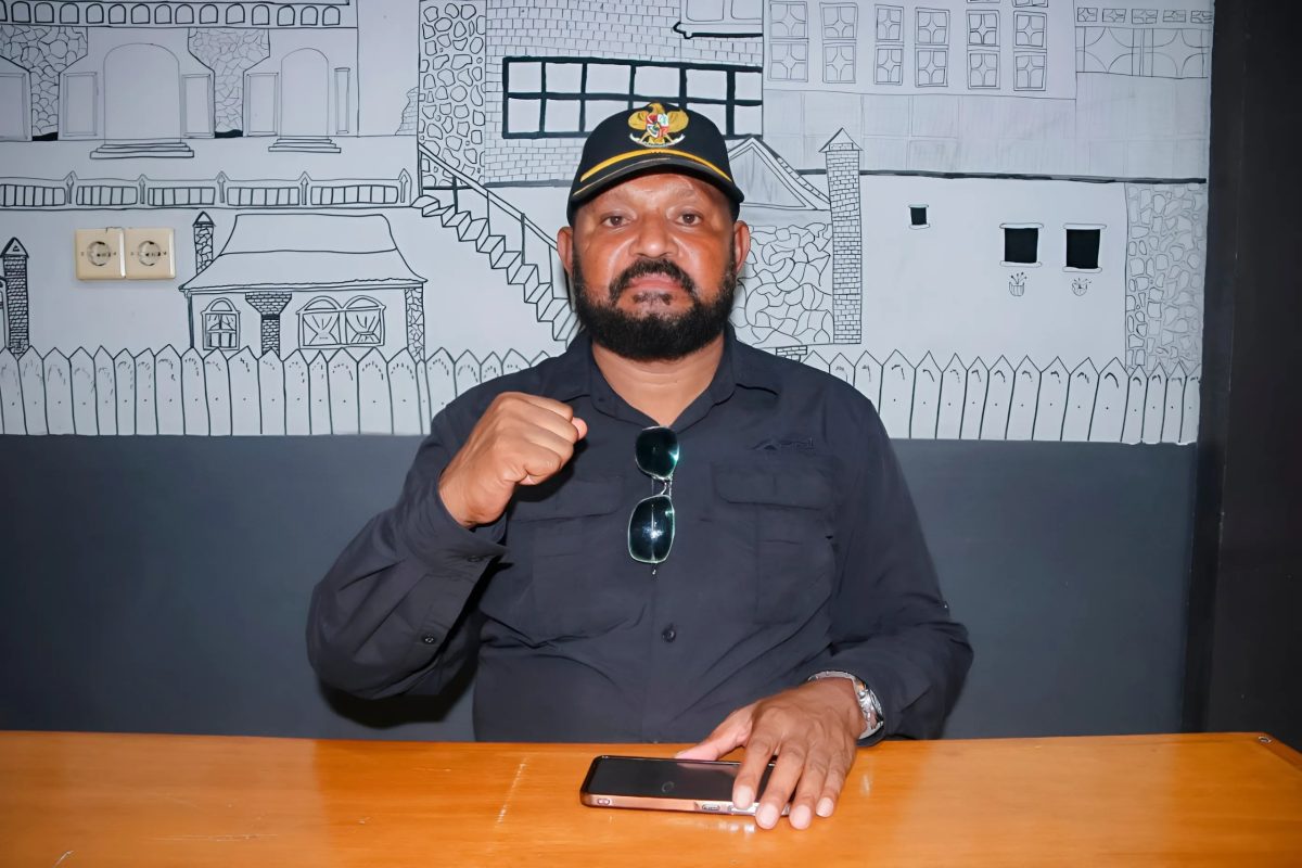 Wakil Ketua II Majelis Rakyat Papua (MRP) dari Kelompok Kerja (Pokja) Adat, Max Abner Ohee