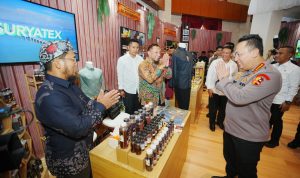 Kapolri Jenderal Listyo Sigit Prabowo membuka Rapat Kerja Teknis (Rakernis) Detasemen Khusus 88 Anti Teror (AT) Polri di Auditorium PTIK, pada Selasa (22/4).