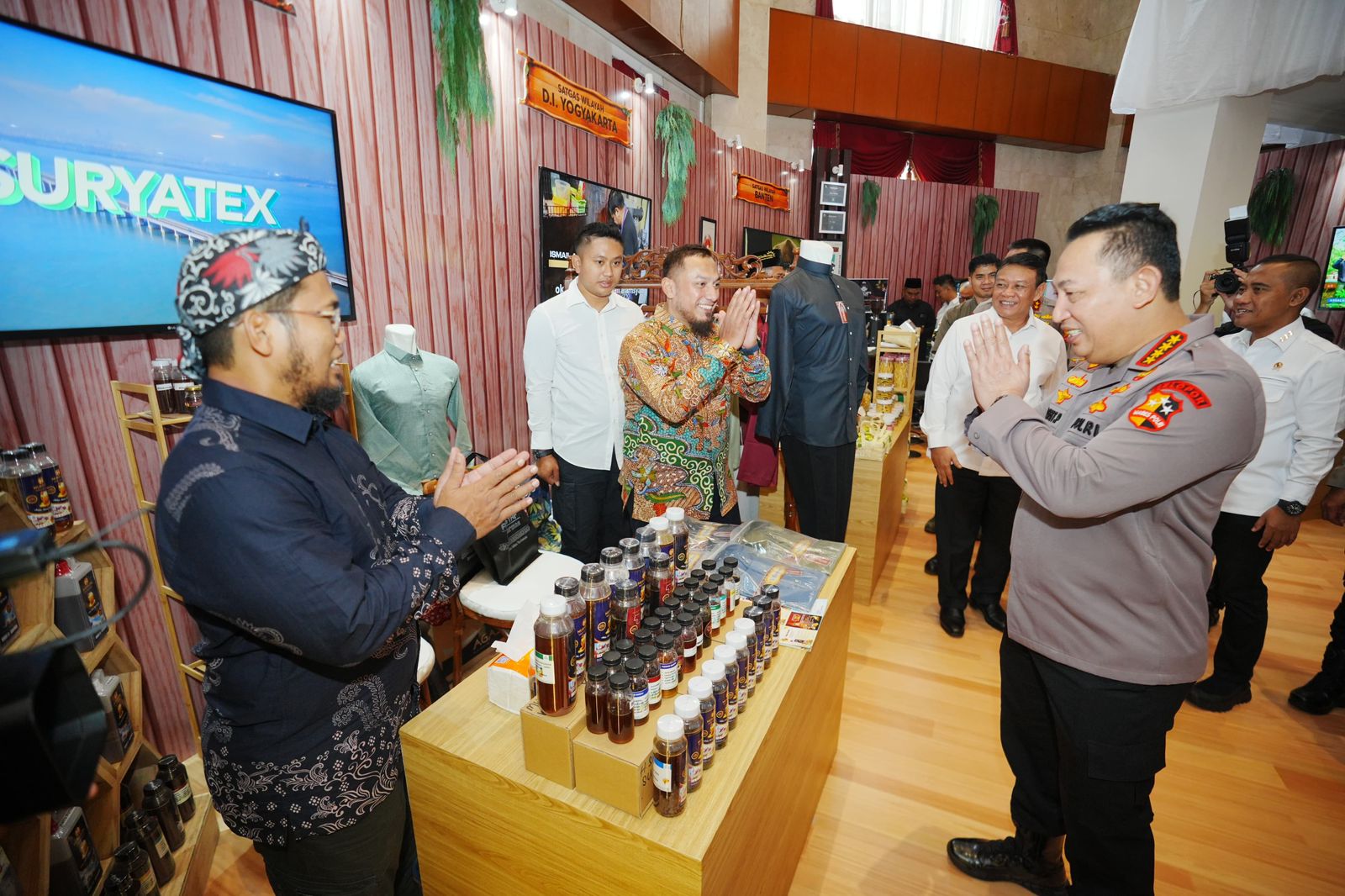 Kapolri Jenderal Listyo Sigit Prabowo membuka Rapat Kerja Teknis (Rakernis) Detasemen Khusus 88 Anti Teror (AT) Polri di Auditorium PTIK, pada Selasa (22/4).