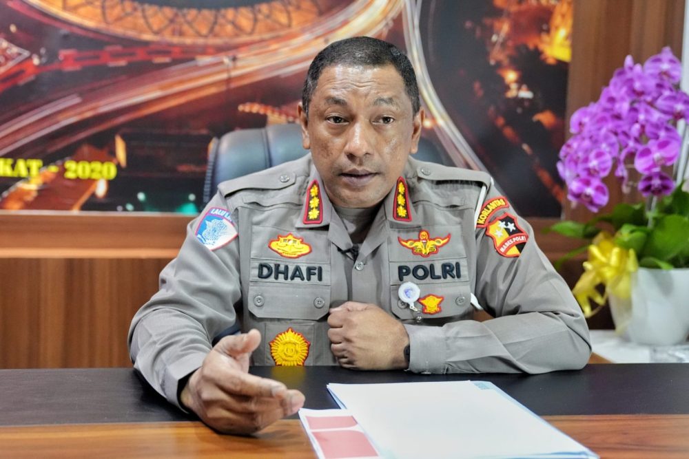 Kasubdit SIM Ditregident Korlantas Polri, Kombes Dhafi