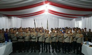 Irjen Pol Roycke Harry Langie Tatap muka bersama personel Polres Minut, Kapolda apresiasi pelaksanaan tugas.Usai melakukan kunjungan kerja ke Polres Bitung, Kapolda Irjen Pol Roycke Harry Langie melanjutkan kunjungannya ke Polres Minahasa Utara (Minut), Jumat (25/4/2025) sore.