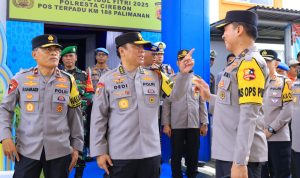 Irwasum Polri yang dikomandoi Komjen Pol. Prof. Dr. Dedi Prasetyo, S.H., M.Hum., M.Si., M.M., melakukan pantauan udara dan inspeksi di dua lokasi vital