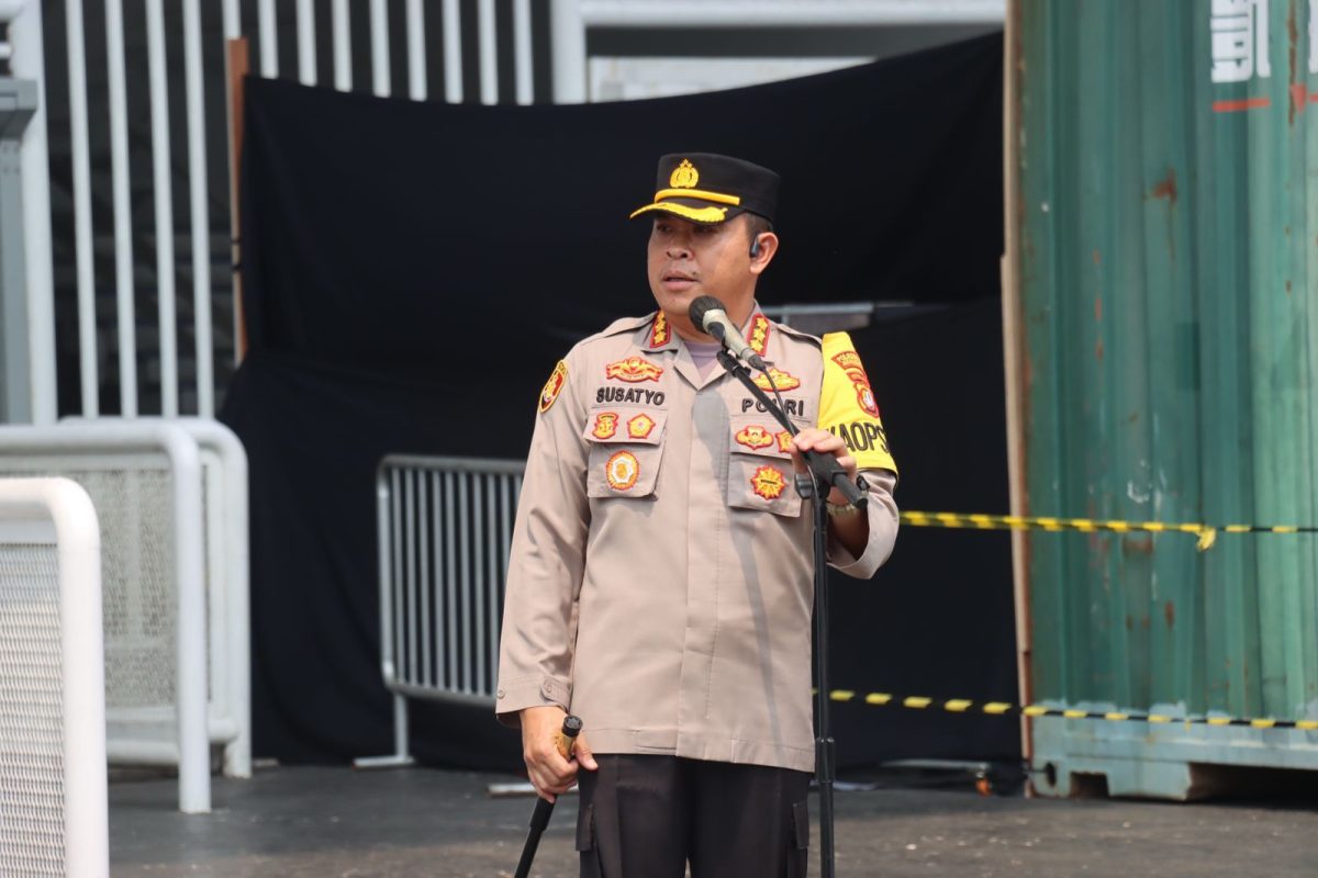Kapolres Metro Jakarta Pusat Kombes Pol. Susatyo Purnomo Condro