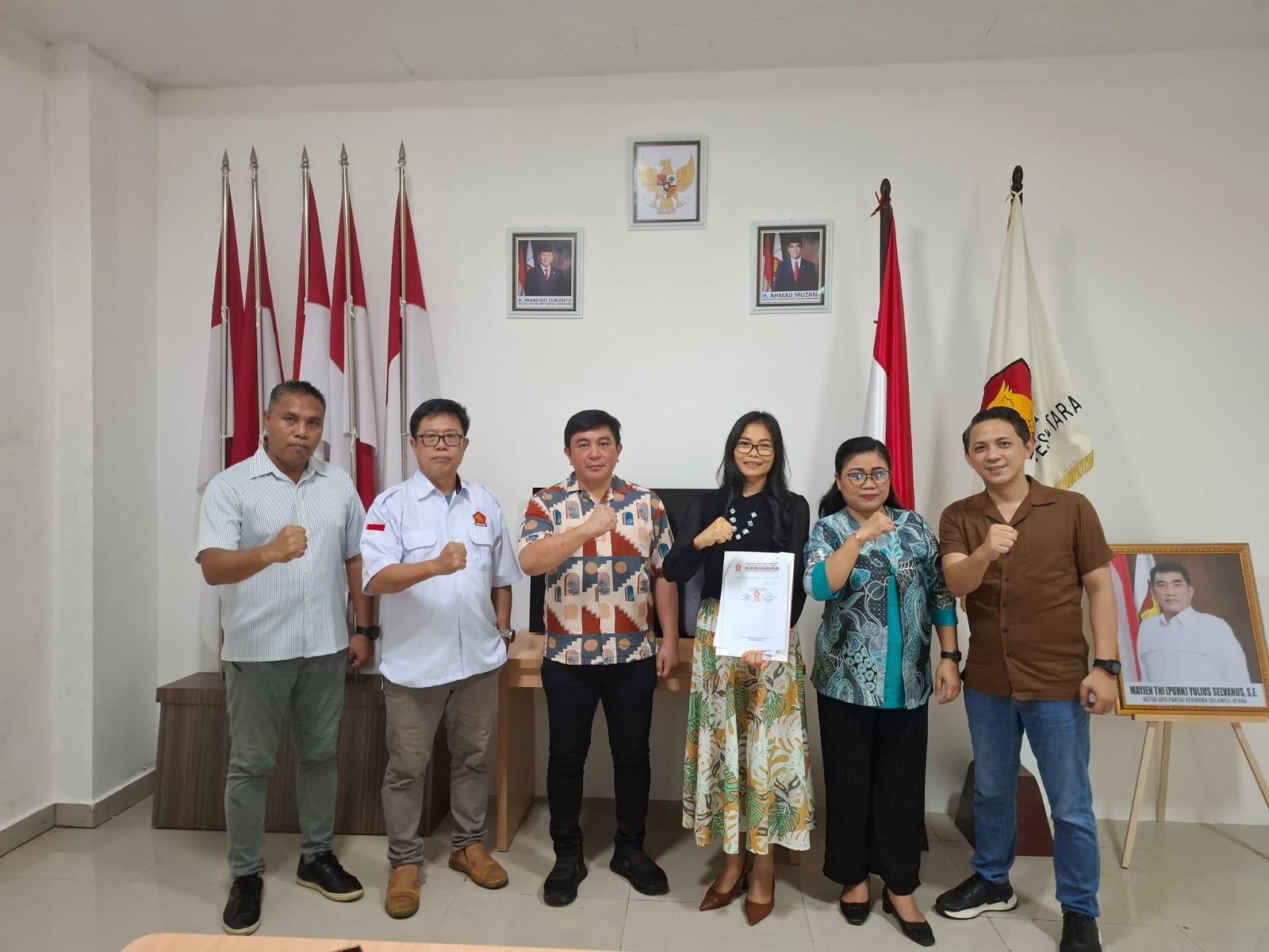 Sekretaris DPD Partai Gerakan Indonesia Raya Sulawesi Utara, Harvani Boki