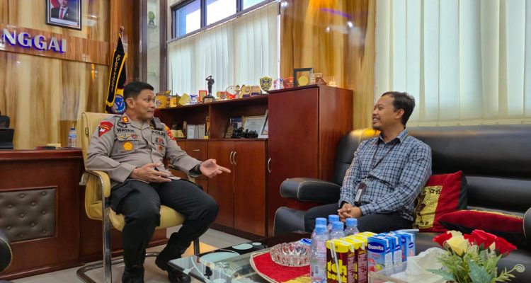 PT PLN (Persero) Unit Pelaksana Pelayanan Pelanggan (UP3) Luwuk melaksanakan kunjungan koordinasi strategis ke Markas Kepolisian Resor (Mapolres) Banggai.