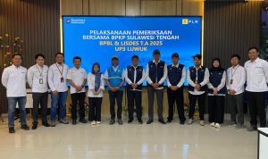 PLN UID Suluttenggo PT PLN (Persero) Unit Induk Distribusi (UID) Sulawesi Utara, Sulawesi Tengah, dan Gorontalo (Suluttenggo) melalui Unit Pelaksana Pelayanan Pelanggan (UP3) Luwuk memperkuat sinergi dengan Badan Pengawasan Keuangan dan Pembangunan (BPKP) Perwakilan Provinsi Sulawesi Tengah.