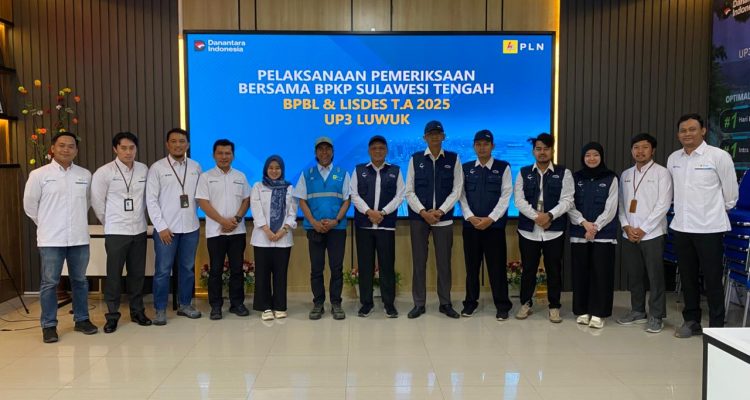 PLN UID Suluttenggo PT PLN (Persero) Unit Induk Distribusi (UID) Sulawesi Utara, Sulawesi Tengah, dan Gorontalo (Suluttenggo) melalui Unit Pelaksana Pelayanan Pelanggan (UP3) Luwuk memperkuat sinergi dengan Badan Pengawasan Keuangan dan Pembangunan (BPKP) Perwakilan Provinsi Sulawesi Tengah.
