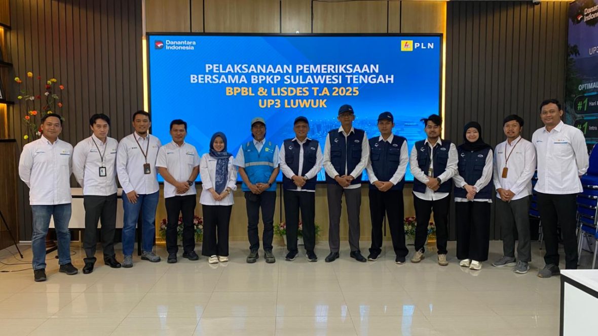 PT PLN (Persero) Unit Induk Distribusi (UID) Sulawesi Utara, Sulawesi Tengah, dan Gorontalo (Suluttenggo) melalui Unit Pelaksana Pelayanan Pelanggan (UP3) Luwuk memperkuat sinergi dengan Badan Pengawasan Keuangan dan Pembangunan (BPKP) Perwakilan Provinsi Sulawesi Tengah.