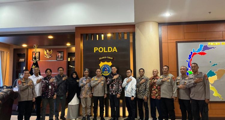 PLN melakukan audiensi dengan Kapolda Sulawesi Tengah, Brigjen Pol. Nasri, S.I.K., M.H., di Markas Kepolisian Daerah Sulawesi Tengah, Kamis (25/6).