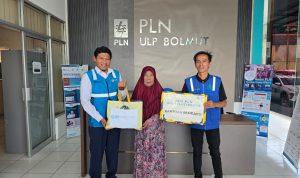 PT PLN (Persero) Unit Pelaksana Pelayanan Pelanggan (UP3) Kotamobagu menunjukkan aksi nyata kepedulian sosial dengan menyalurkan bantuan berupa 150 paket sembako. dalam semangat memperingati Hari Lahir Pancasila,