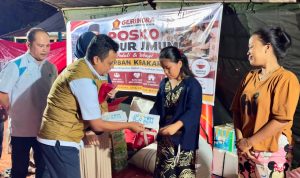 PLN Peduli, Yayasan Baitul Maal (YBM), dan serikat pegawai PLN UP3 Tolitoli bergerak sigap menyalurkan bantuan kemanusiaan
