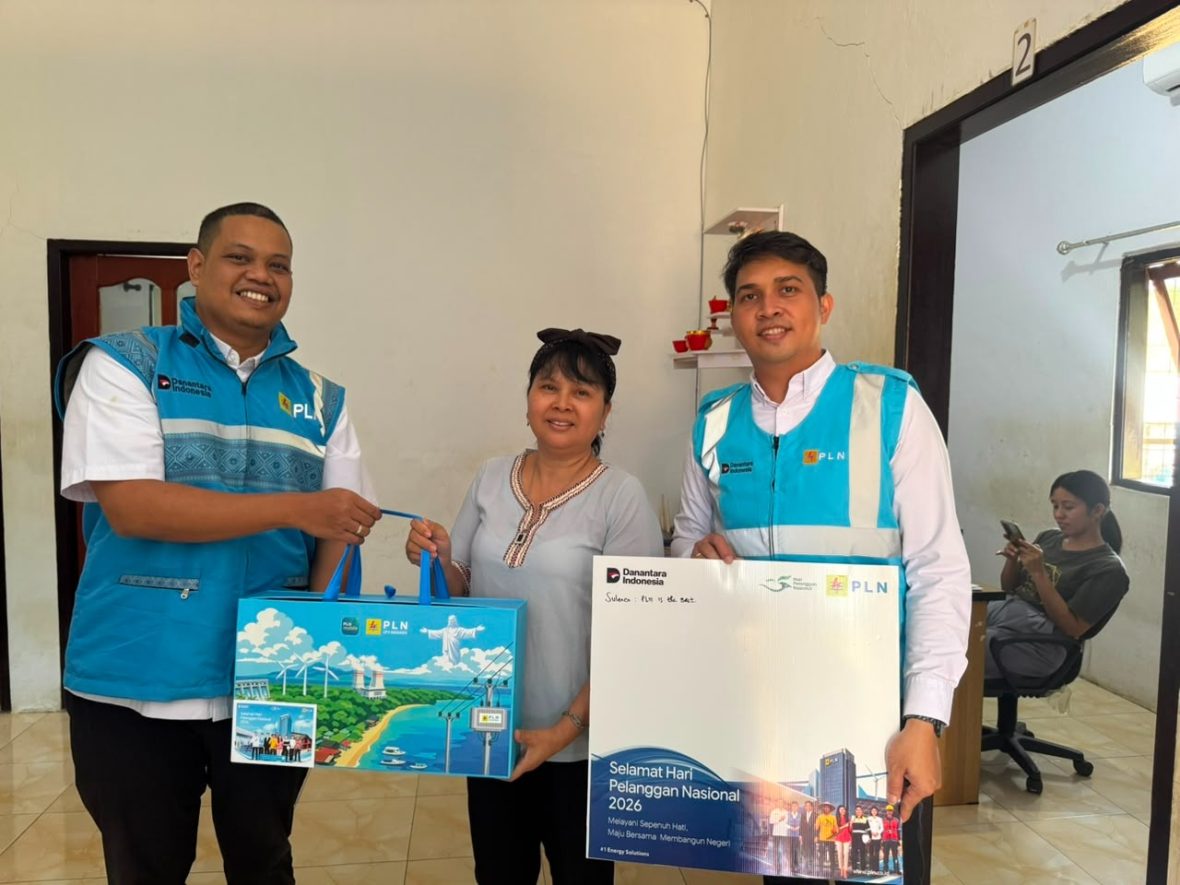 Hari Pelanggan Nasional (Harpelnas) 2026 dimanfaatkan PLN ULP Manado Utara untuk memperkuat hubungan dengan pelanggan.