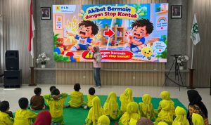 PLN UP3 Gorontalo PT PLN (Persero) terus memperkuat komitmennya dalam membangun budaya Keselamatan dan Kesehatan Kerja (K3) serta ketenagalistrikan di tengah masyarakat, salah satunya melalui edukasi sejak usia dini.