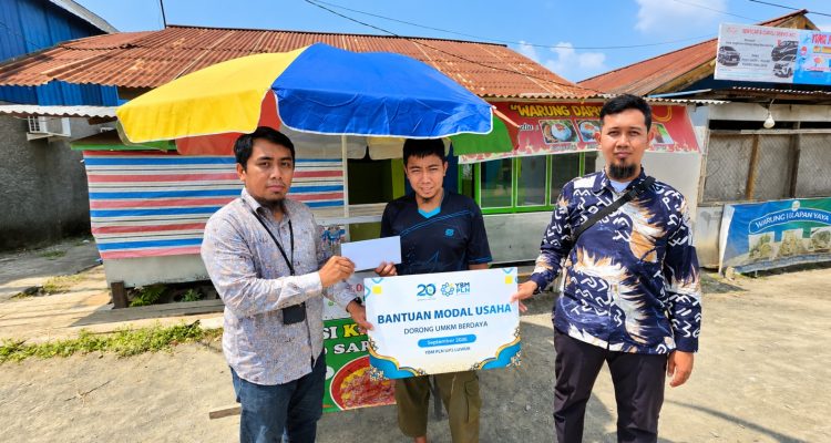 PLN UP3 Luwuk Yayasan Baitul Maal (YBM) PT PLN (Persero) Unit Pelaksana Pelayanan Pelanggan (UP3) Luwuk kembali menegaskan komitmennya dalam menggerakkan perekonomian akar rumput.