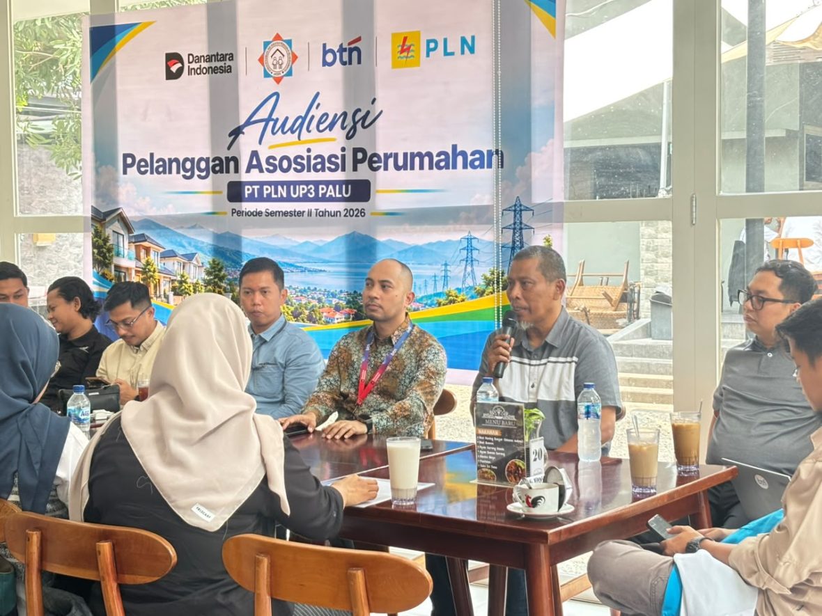 PT PLN (Persero) melalui Unit Pelaksana Pelayanan Pelanggan (UP3) Palu terus memperkuat kolaborasi strategis dengan para pemangku kepentingan dalam mendukung pertumbuhan sektor properti dan penyediaan hunian layak bagi masyarakat.